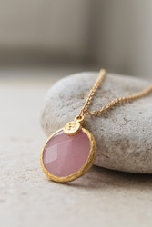 Necklace Fortune Pink Jade