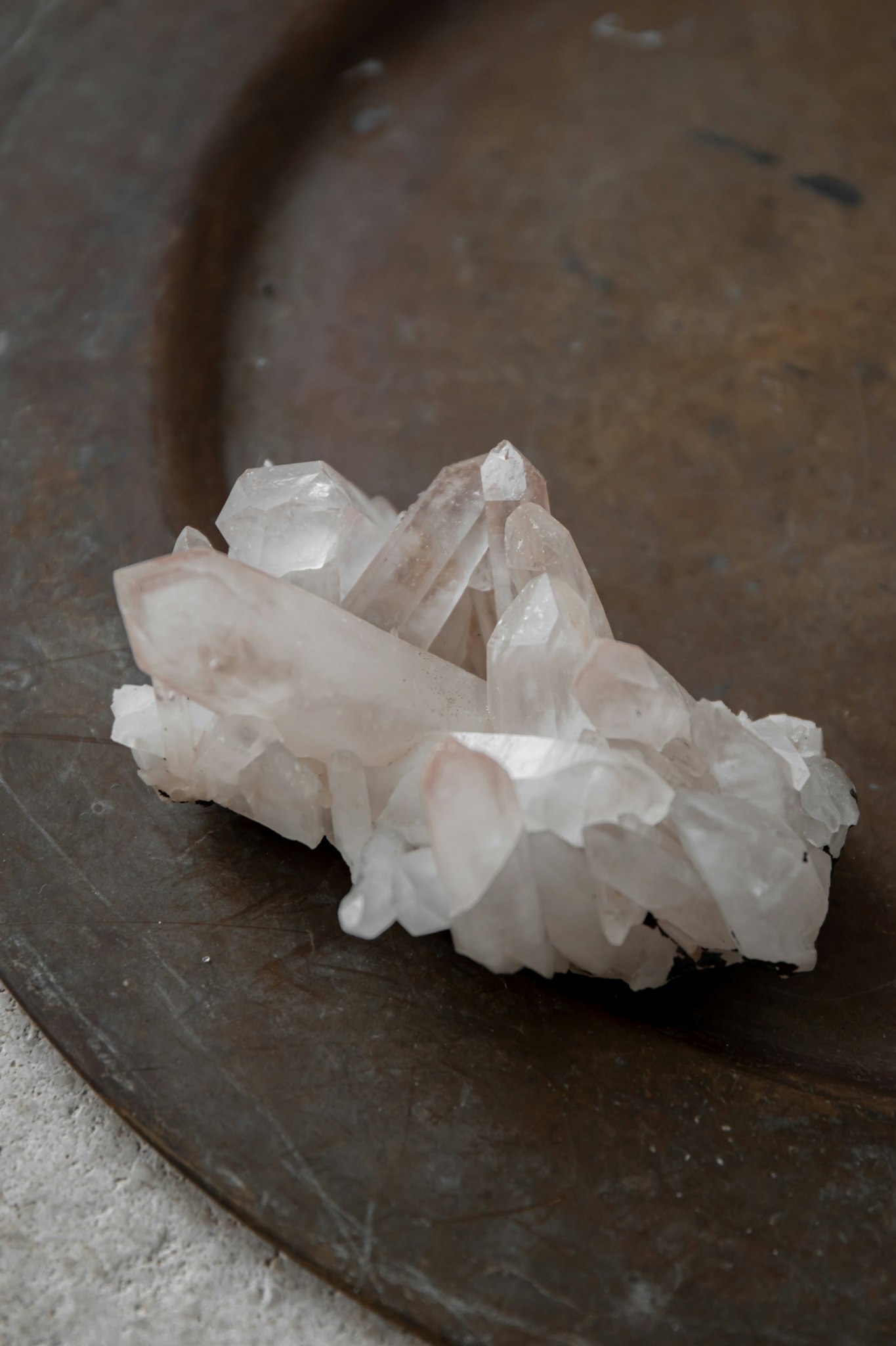 Bergkristall Kluster 9