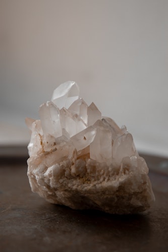 Bergkristall Kluster 10