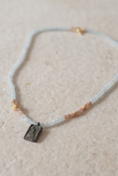 Enchance Aquamarine Necklace