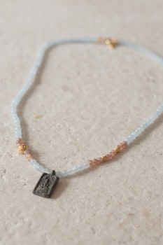 Enchance Aquamarine Necklace
