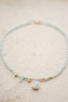 Vibe Aquamarine Necklace