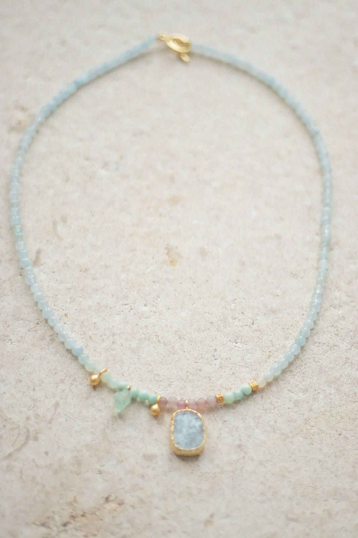 Vibe Aquamarine Necklace