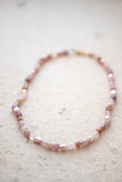 Bloom Pale Pink Halsband