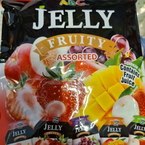 Jelly  fruity  påse 160 g