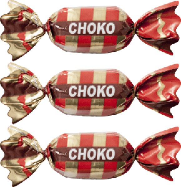 CHOKO LJUS LÖSVIKT  Pris gäller 50 g