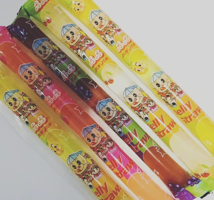 Jelly  fruity  påse 260g & Jelly Straws 260 TikTok  PRIS FÖR 2 ST EN AV VARJE