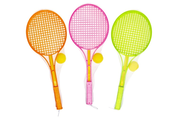 5127 TENNISSET COLOR W BALL NET