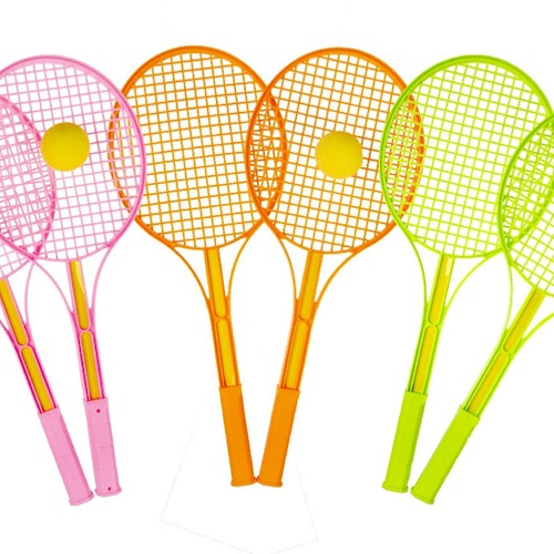 5127 TENNISSET COLOR W BALL NET