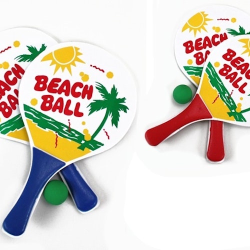 Beachball spel 2-faldig sorterad - ca 33x19cm