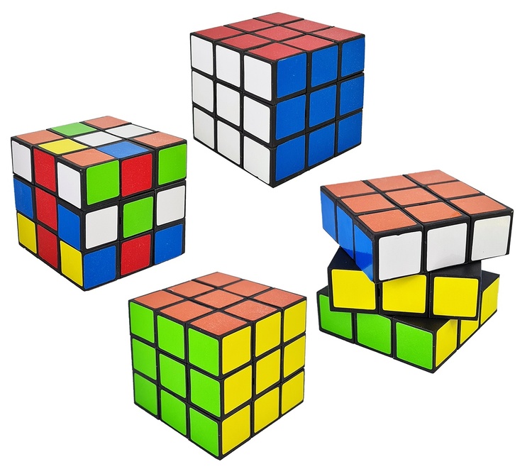 Rubiks kub ca 5 x 5 cm