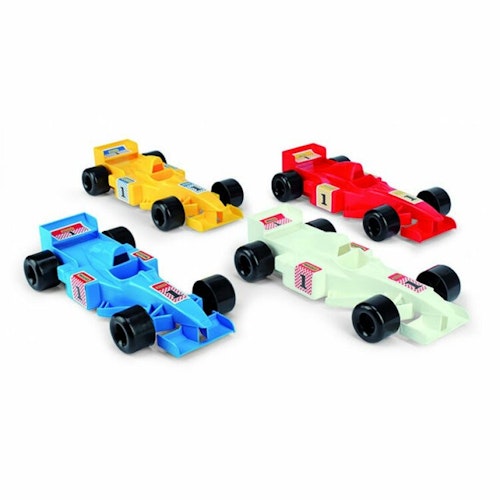Wader Color Cars Formel 1 bilar 4 olika 28 cm