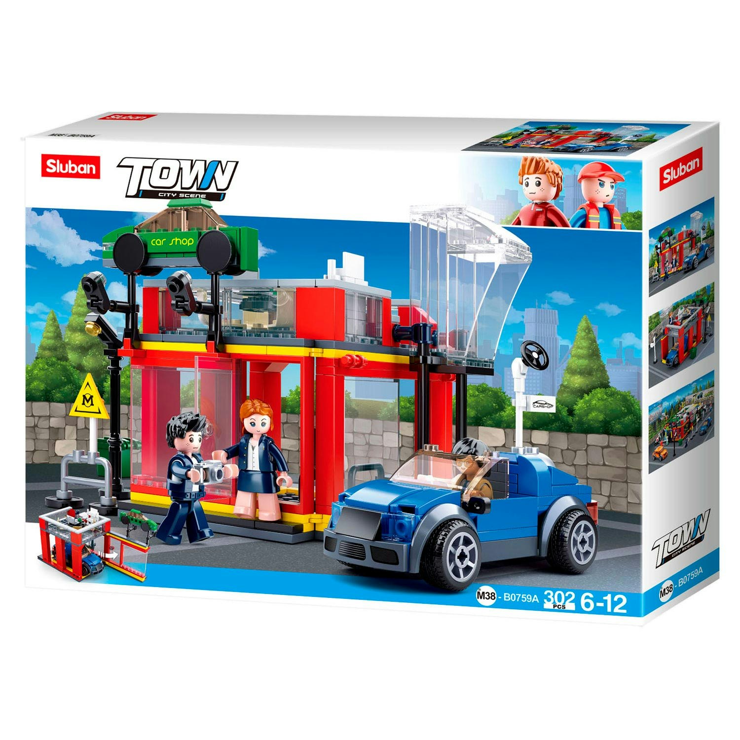 Lego Sluban bilhandlare