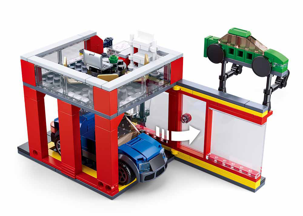 Lego Sluban bilhandlare