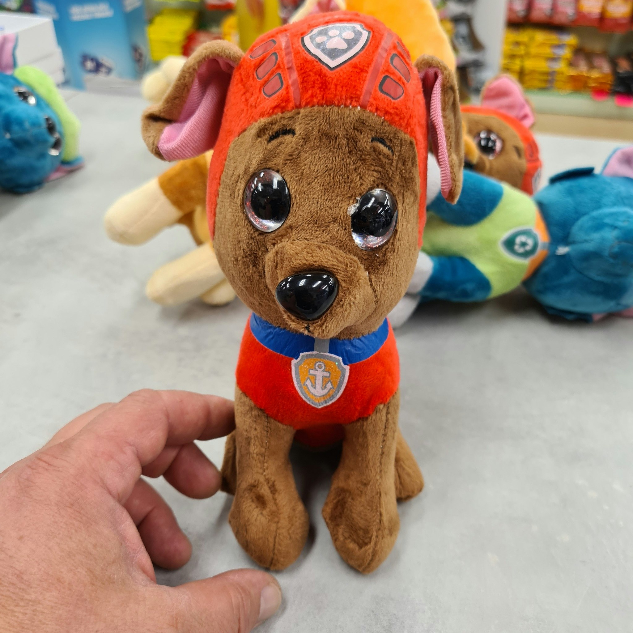 PAW PATROL Glitterögon | urval plyschfigurer