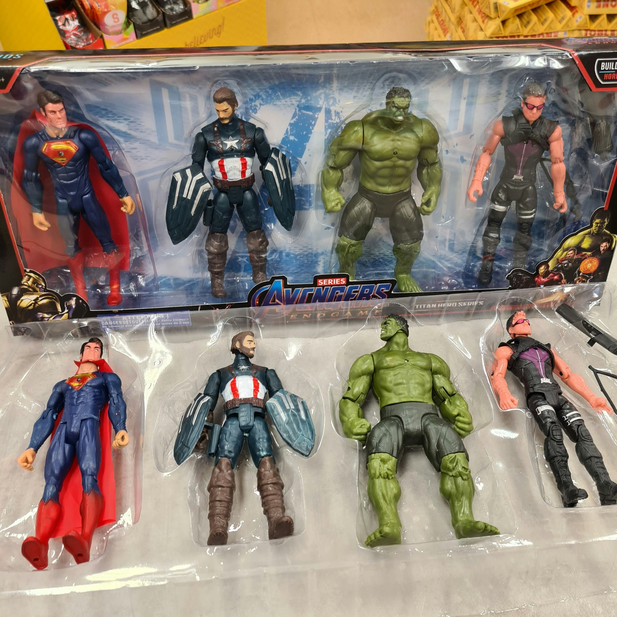 Marvel figurer 4 pack - Billiga leksaker och bra kvalitet| Handla tryggt  online | Prisgarant