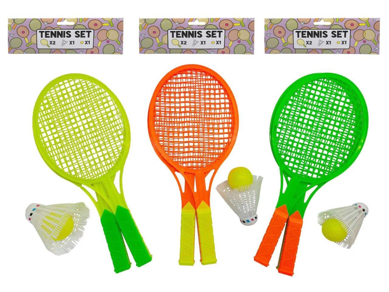 TENNIS SET BALL + SHUTTLE VBH