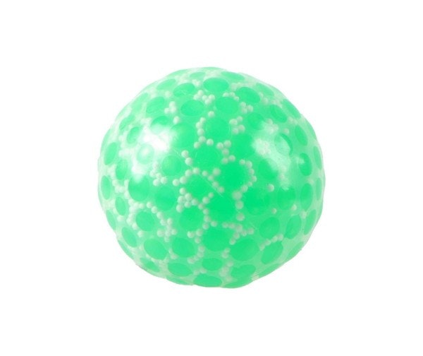 Stressbollen 6 cm med pärlor