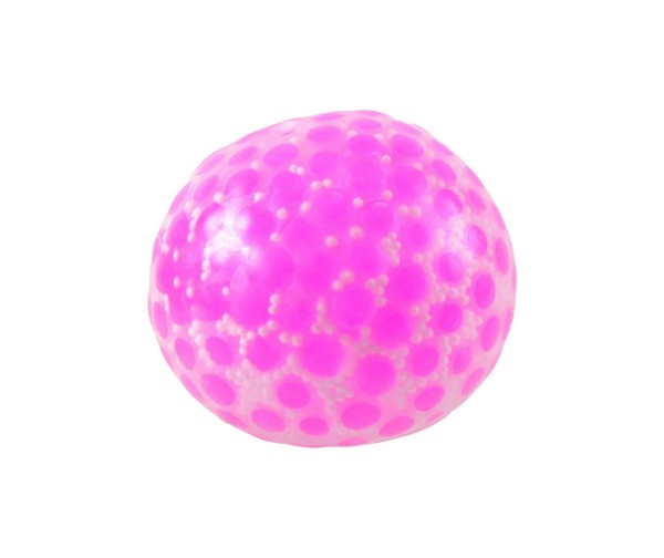 Stressbollen 6 cm med pärlor