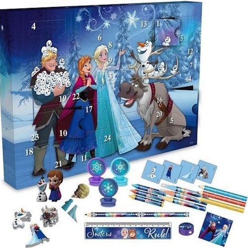 Disney Frozen adventskalender med hantverkstillbehör