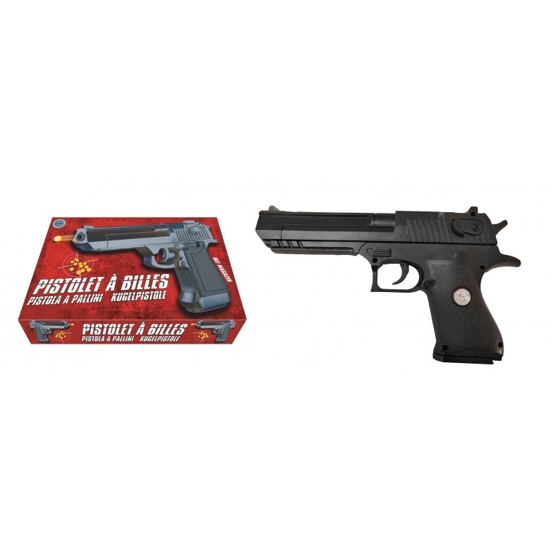 Kulpistol med magasin max 0,5 J ca 23,5 cm