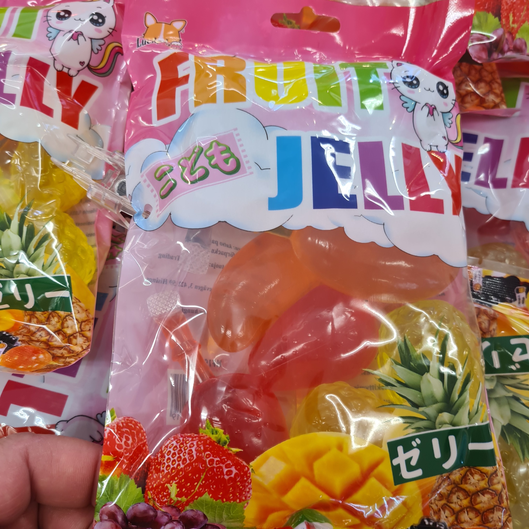 Jelly Straws 260 TikTok & Jelly Fruits 350 g PRIS FÖR 2 ST EN AV VARJE