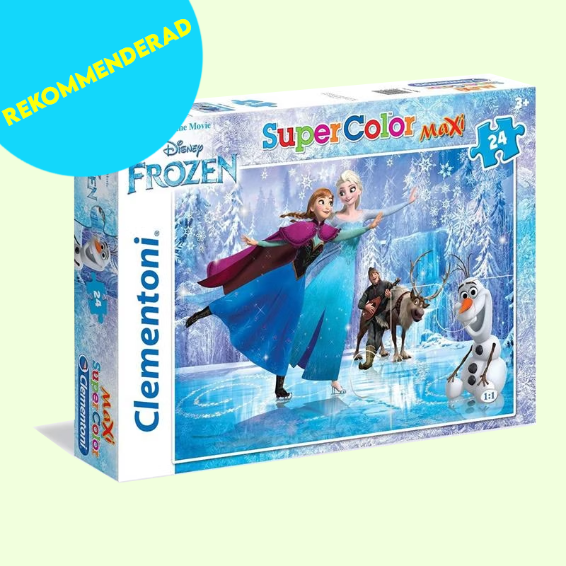 Frozen barnpussel - Magiskt äventyr med Elsa, Anna och Olaf