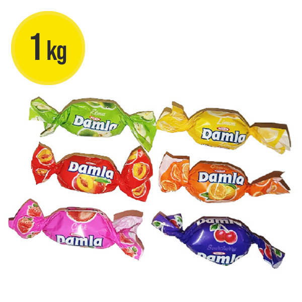 Damla Assorted Soft Candy 1kg