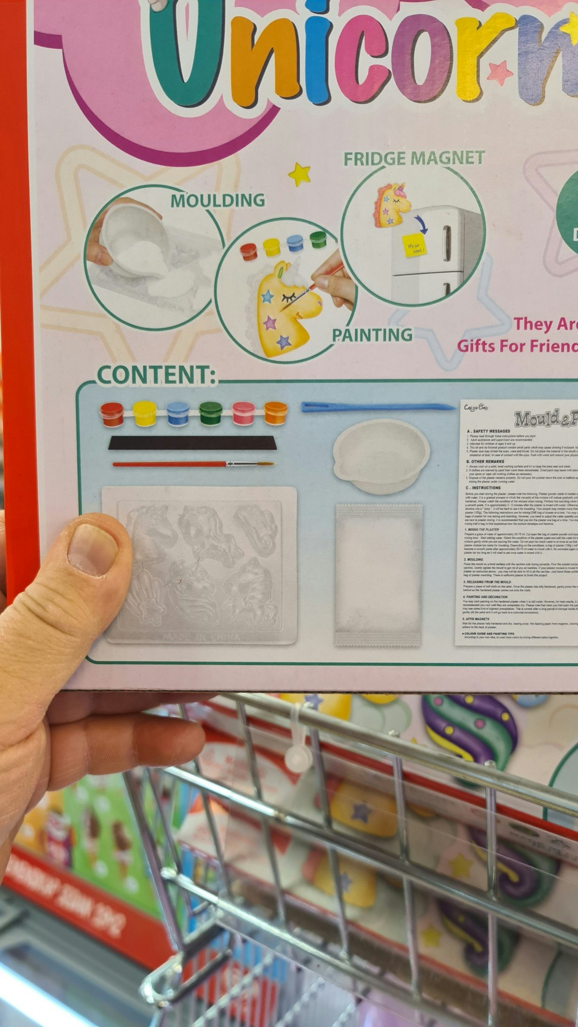 Mould & Paint Unicorn Kyl Magnet