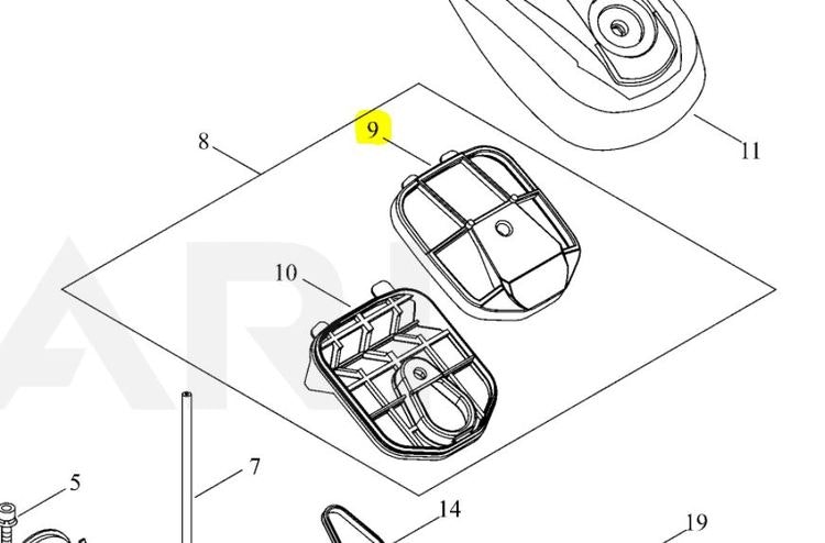 Luftfilter - A226-001100