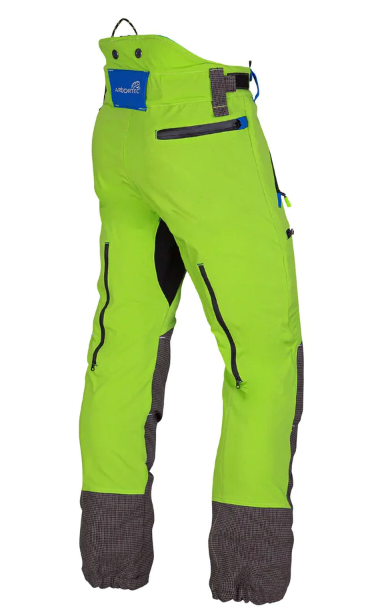 Breatheflex Pro AT4060 Motorsågsbyxor Class 1 Lime - Arbortec