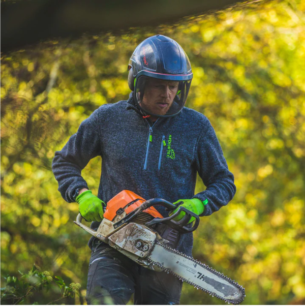 Wolf Halv Blixtlås Fleecetröja Grå - Arbortec