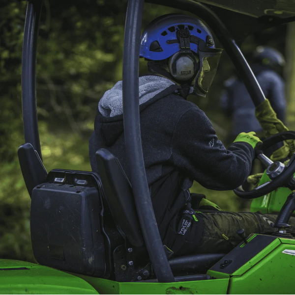 Yeti stickad fleecefodrad jacka grå - Arbortec