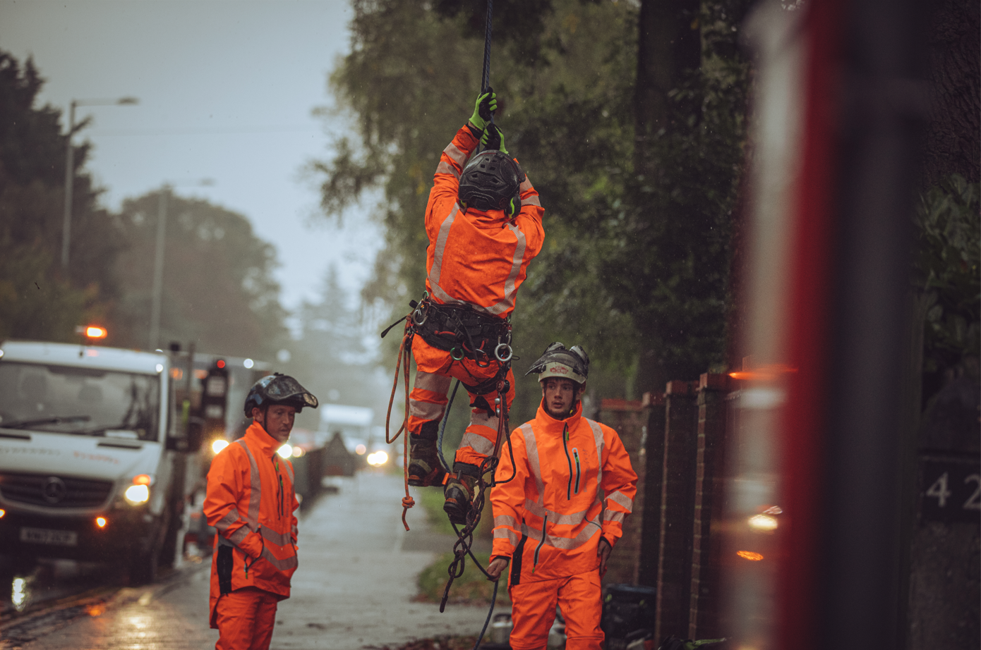 BreatheDry Vattentät Smock Orange - Arbortec