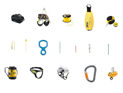 A-Startpaket med klätterutrustning för A-Kurs