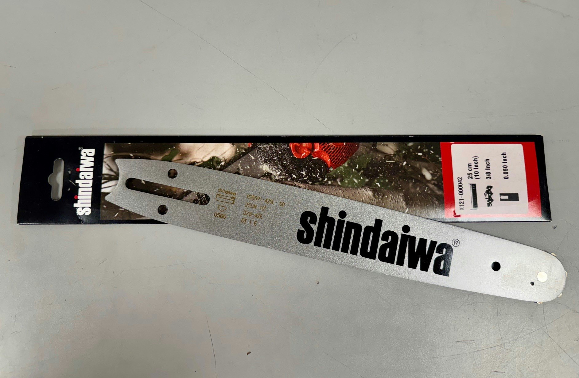 Motorsågssvärd 25cm 3/8LP 1,3mm - Shindaiwa