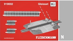 FL919002 - Utbyggnadssats BÜ - Fleischmann Piccolo N