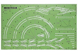 TR66600 - Spårplansschablon - Minitrix N