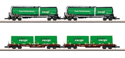 MÄ82533 - Vagnsats Green Cargo/SJ - Märklin Z