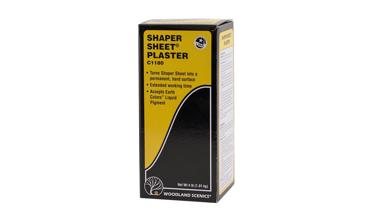 WSC1180 - Landskapsgips "Shaper Sheet Plaster" - Woodland Scenics