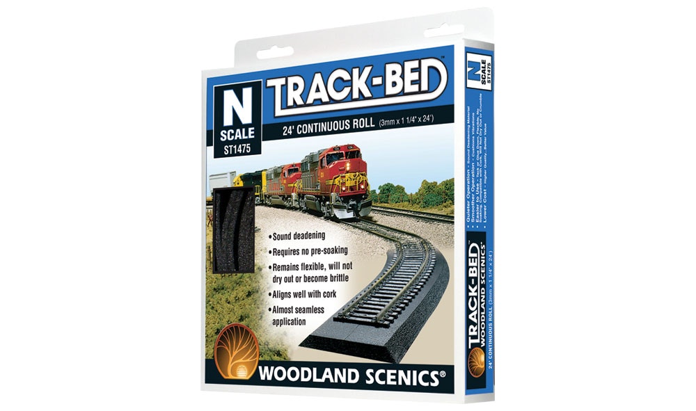 WSST1475 - Banvall "Track Bed", rulle - Woodland Scenics