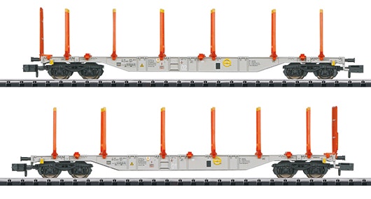 TR187100102 - Timmervagnsats Hector Rail (SJ) - Minitrix N