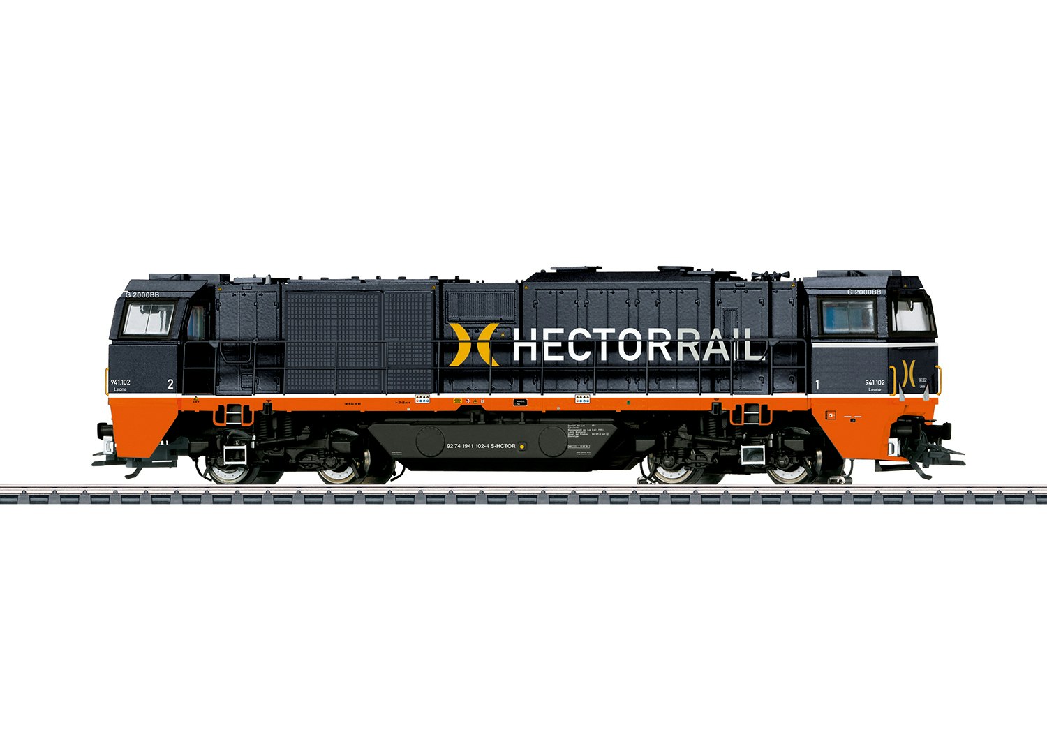 MÄ37296 - Diesellok Vossloh G 2000 BB Hector Rail - Märklin H0