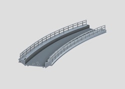 MÄ74623 - Böjd brosektion R2 30° - Märklin H0