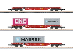 MÄ82640 - Containervagnsats DBAG - Märklin Z