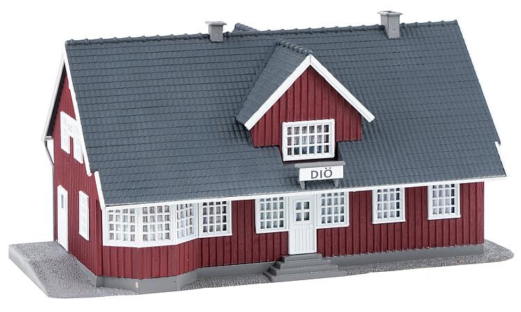 FA110160 - Svensk station "Diö" - Faller H0