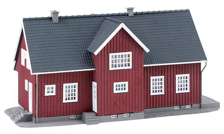 FA110160 - Svensk station "Diö" - Faller H0
