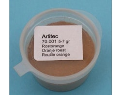 AT70001 - Patineringspulver, rost/orange - Artitec
