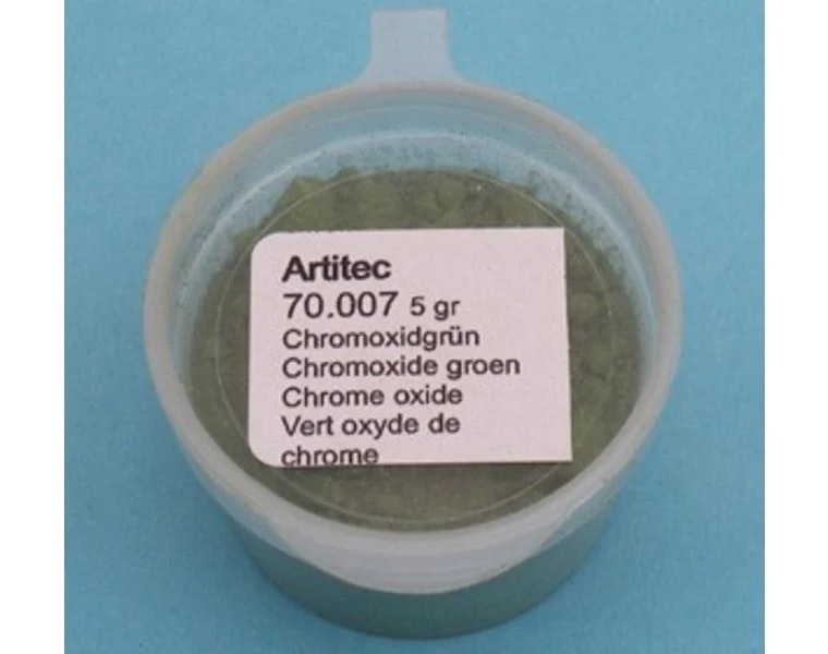 AT70007 - Patineringspulver, kromoxid/grön - Artitec