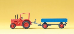 PR79502 - Traktor med släp - Preiser N